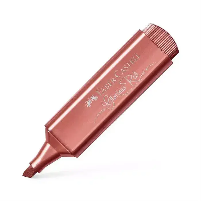 Faber Fosforlu Kalem 46 Metalik Pembe - 1