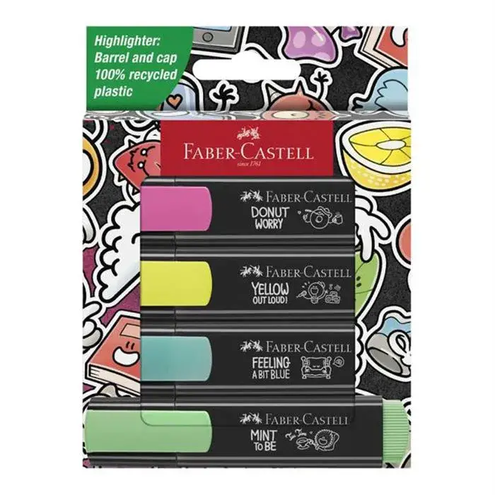 Faber Graffıtı Fosforlu Kalem 46 4Lü - 1