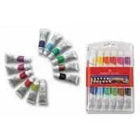 Faber Guaj Boya Tüp 12 Renk - 1