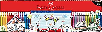 Faber Keçeli Kalem 48 Renk Klasik - Faber Castell (1)