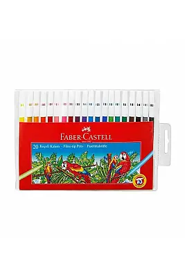 Faber Keçeli Kalem Yıkanabilir 20 Li Poşet - 1