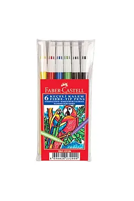 Faber Keçeli Kalem Yıkanabilir 6 Lı - 3