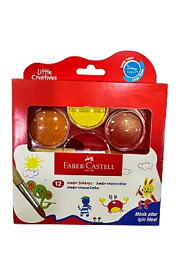 Faber Little Creavites Jumbo Suluboya 12 Li - Faber Castell (1)