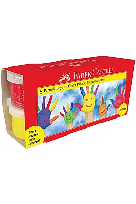 Faber Parmak Boyası 6 Renk 45 ml - Faber Castell (1)