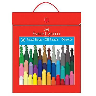 Faber Pastel Boya 36 Renk Plastik Çantalı Tutucaklı - Faber Castell (1)