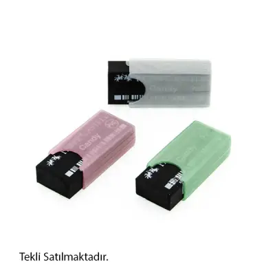 Faber Silgi Candy Plastik Kılıflı Metalik 30Lu 784001 - 2