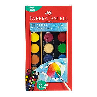 Faber Suluboya Büyük Boy 21 Renk - Faber Castell (1)