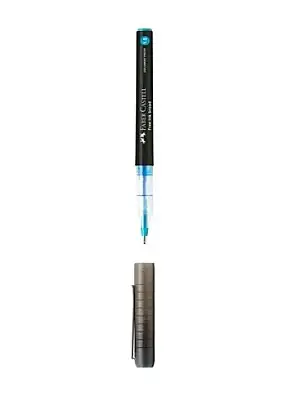 Faber Tükenmez Kalem Free Ink Broad 1.5 mm Mavi - 6