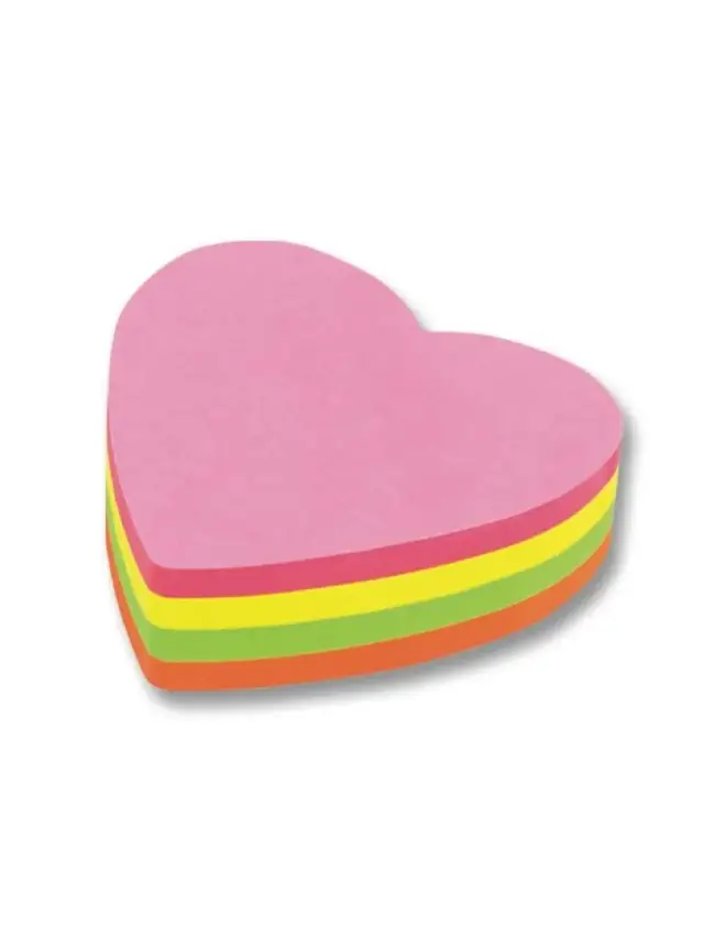 Faber Yapışkan Notluk 70X70 Kalp - 2