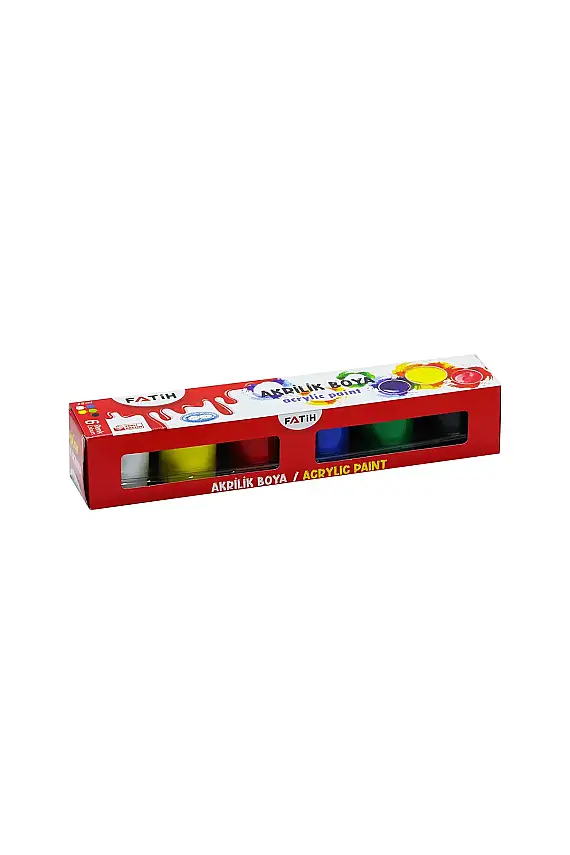 Fatih Akrilik Boya 6 Renk 25 ml - 1