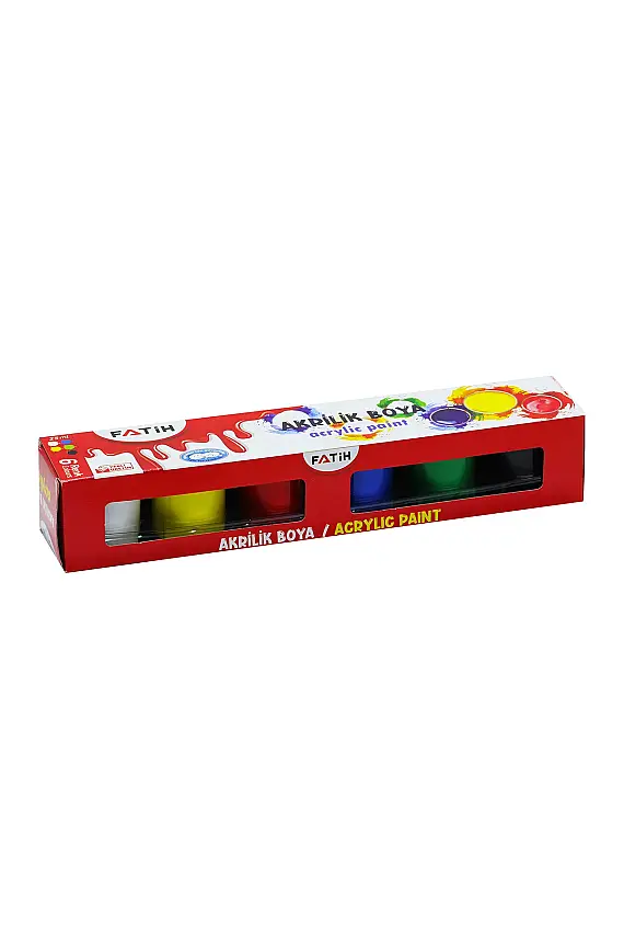 Fatih Akrilik Boya 6 Renk 25 ml - 2