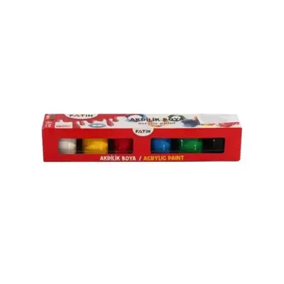Fatih Akrilik Boya 6 Renk 25 Ml - 1