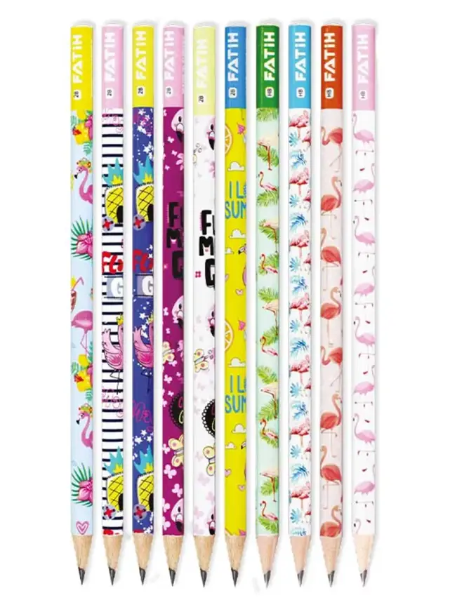 Fatih Flamingo Desenli Kurşun Kalem - 1