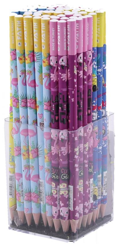Fatih Flamingo Desenli Kurşun Kalem - 3