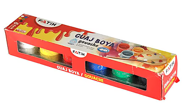 Fatih Guaj Boya 6 Renk 25 ml - Fatih (1)