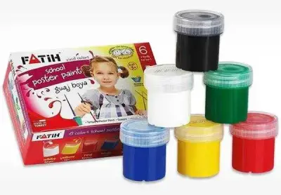 Fatih Guaj Boya 6 Renk 25 Ml - 1