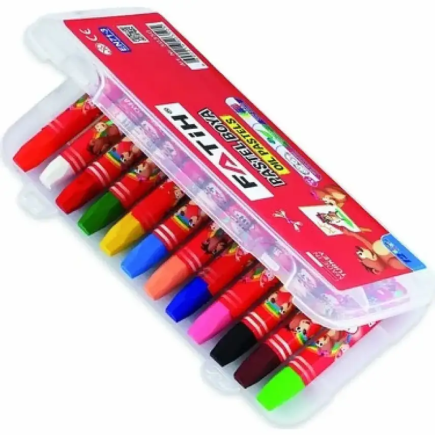 Fatih Oil Pastel Boya Çantalı 12 Renk - 1