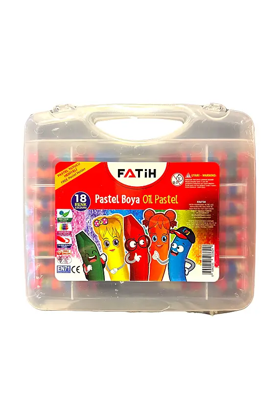 Fatih Oil Pastel Boya Çantalı 18 Renk - 1