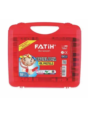 Fatih Oil Pastel Boya Çantalı 18 Renk - 1