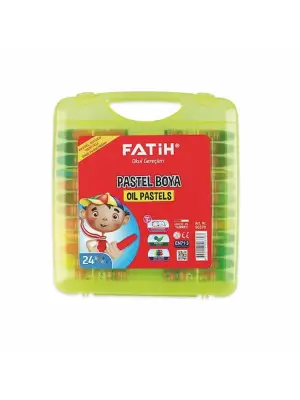 Fatih Oil Pastel Boya Çantalı 24 Renk - 2