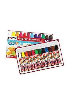 Fatih Oil Pastel Boya Karton Kutu 12 Renk - 1