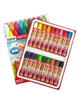 Fatih Oil Pastel Boya Karton Kutu 18 Renk - 1
