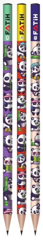 Fatih Panda Kids Desenli Kurşun Kalem - 3