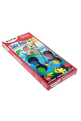 Fatih Sulu Boya 12 Renk Büyük Boy K-12 - Fatih (1)