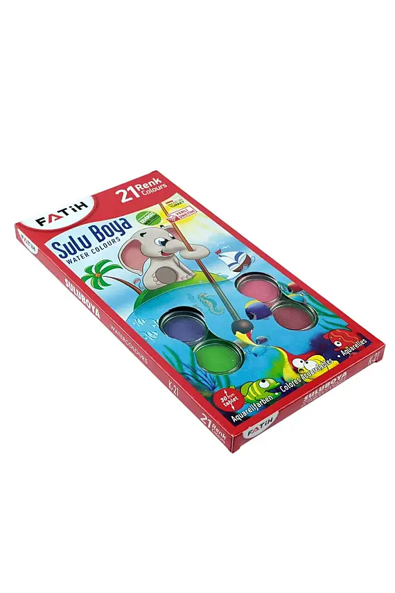 Fatih Sulu Boya 21 Renk K-21 - 3