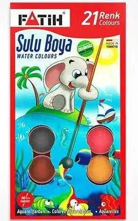 Fatih Sulu Boya 21 Renk K-21 - 2