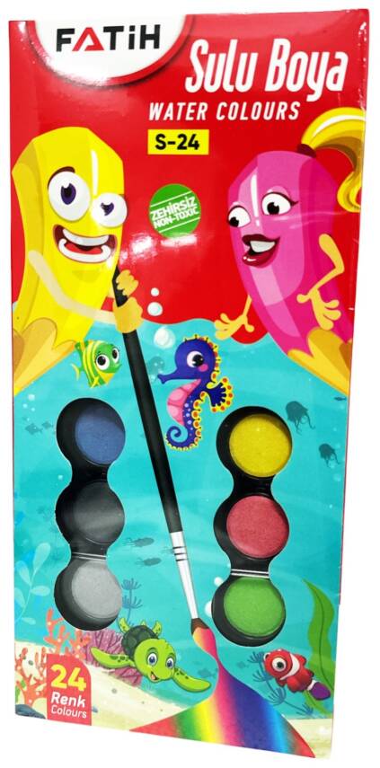 Fatih Sulu Boya 24 Renk S-24 - 1