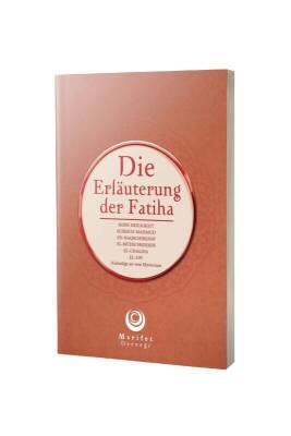 Fatiha Tefsiri Almanca - Karton Kapak - Ahıska Yayınevi