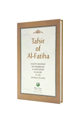 Fatiha Tefsiri İngilizce - Ciltli - 4