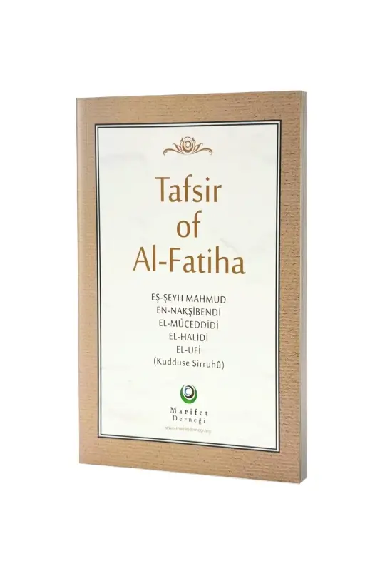 Fatiha Tefsiri İngilizce - Karton Kapak - 1