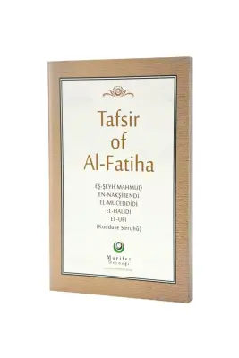 Fatiha Tefsiri İngilizce - Karton Kapak - 1