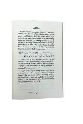 Fatiha Tefsiri Özbekçe - 3
