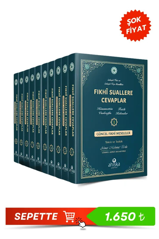 Fıkhi Suallere Cevaplar 10 Cilt Takım - Ahıska Yayınevi