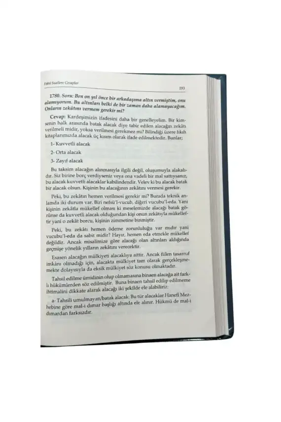 Fıkhi Suallere Cevaplar 10 Cilt Takım - 3