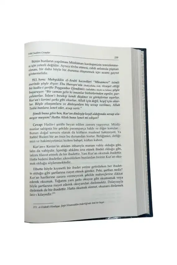 Fıkhi Suallere Cevaplar 4. Cilt - 3