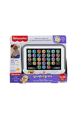 Fisher Price Eğlen Ve Öğren Yaşa Göre Gelişim Eğitici Tablet Türkçe - Fisher Price