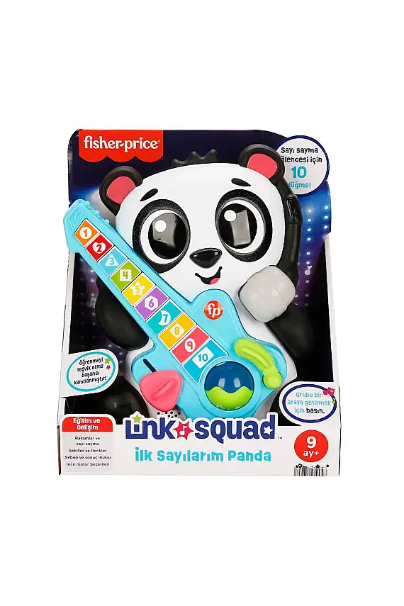 Fisher Price Sesli Ve Işıklı Link Squad İlk Sayılarım Panda - 1