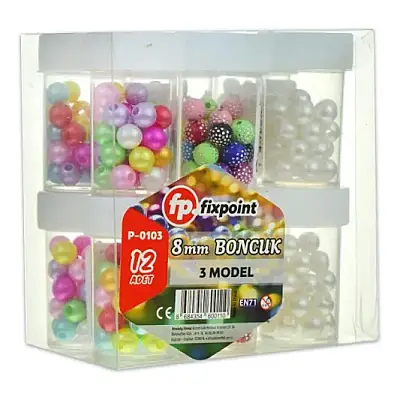Fixpoint Boncuk 8 mm Model Mix - 1
