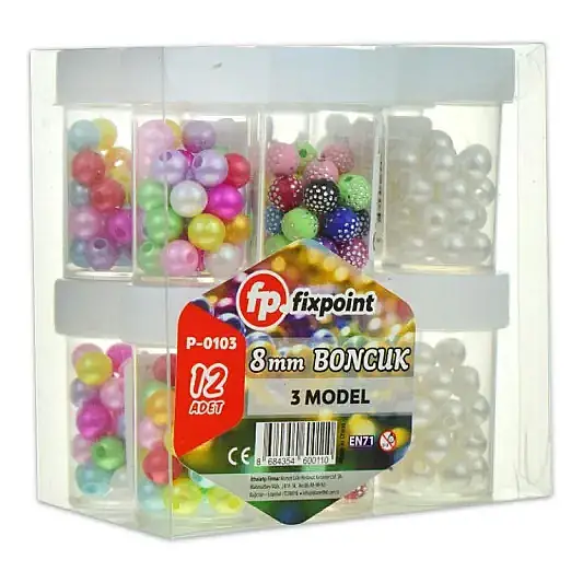 Fixpoint Boncuk 8 mm Model Mix - 1