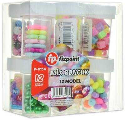 Fıxpoint Boncuk Pk.12 Model Mix P-0134 36*2 - 2