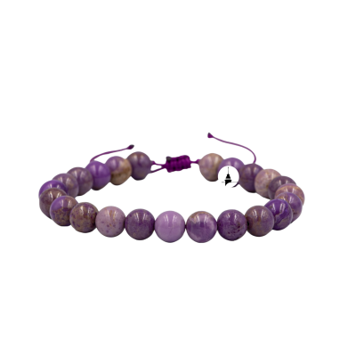 Fosfosiderit 8mm Merdiven Kapama Doğal Taş Bileklik - 2