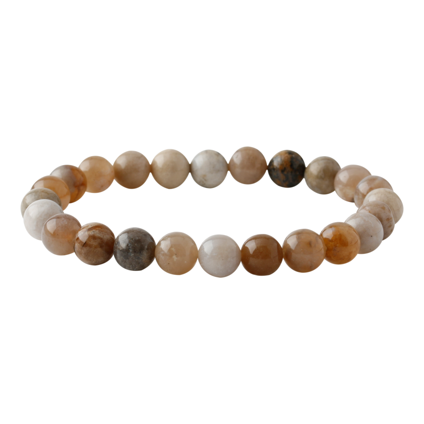 Fosil Mercan 8mm Doğal Taş Bileklik - 1