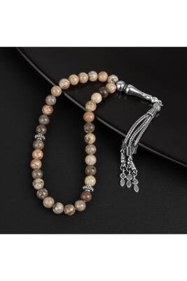 Fosil Mercan Doğal Taş Tesbih 33lük - 8mm - 2