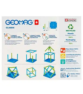 Geomag Manyetik Çubuklar 25 Parça - 4