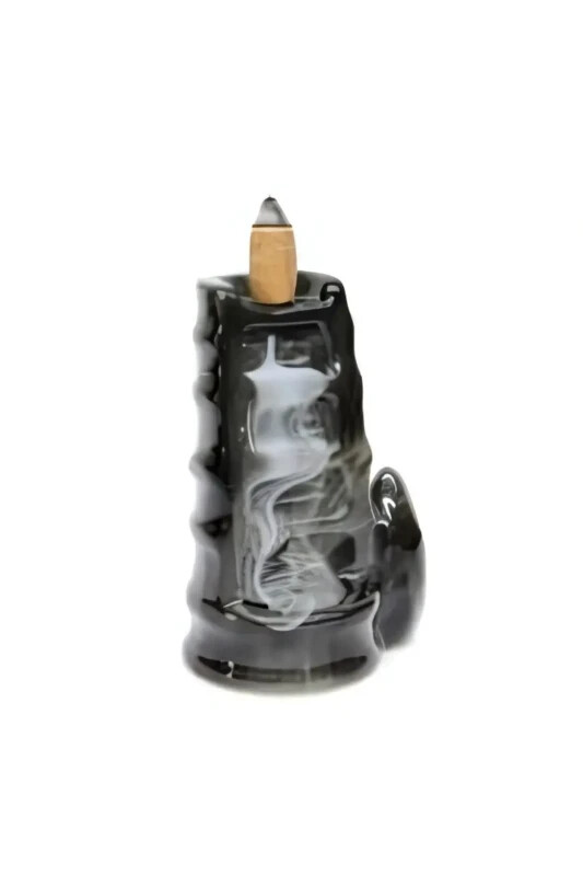 Geri Akışlı Tütsülük Bambu Seramik - MNK