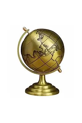 Giftzen Masaüstü Metal Dünya Objesi - 3